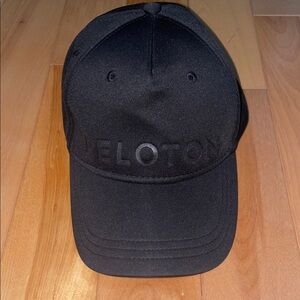 Peloton Jet Black Cap baseball hat one size